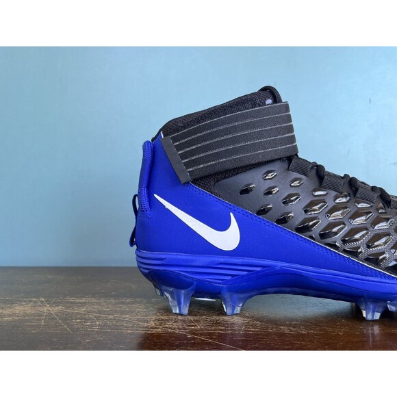Nike Force Savage Pro 2 Black/Blue Football Cleats Men’s Size 15 BV3969-005 main image 9